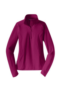 Ladies Sport Pullover Front Pink Rush