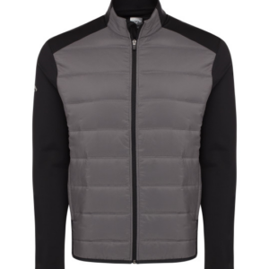 Quilted Jacket Front Black