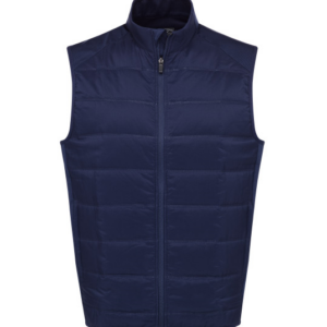 Quilted Vest Front Peacoat